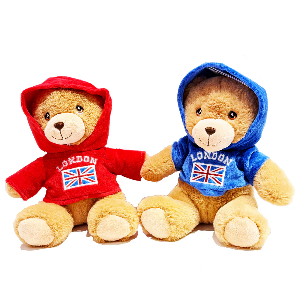 London Hoodie Bear - Image 1