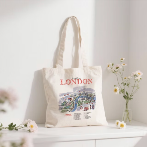 London Tote Bags