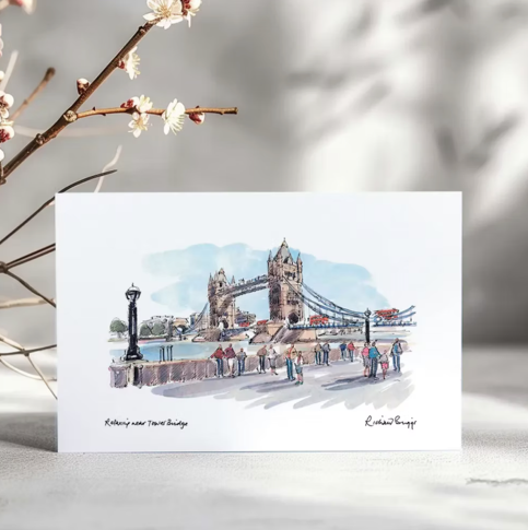 Relaxing Near Tower Bridge